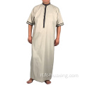 Abbigliamento islamico a maniche corte per uomo Thobe